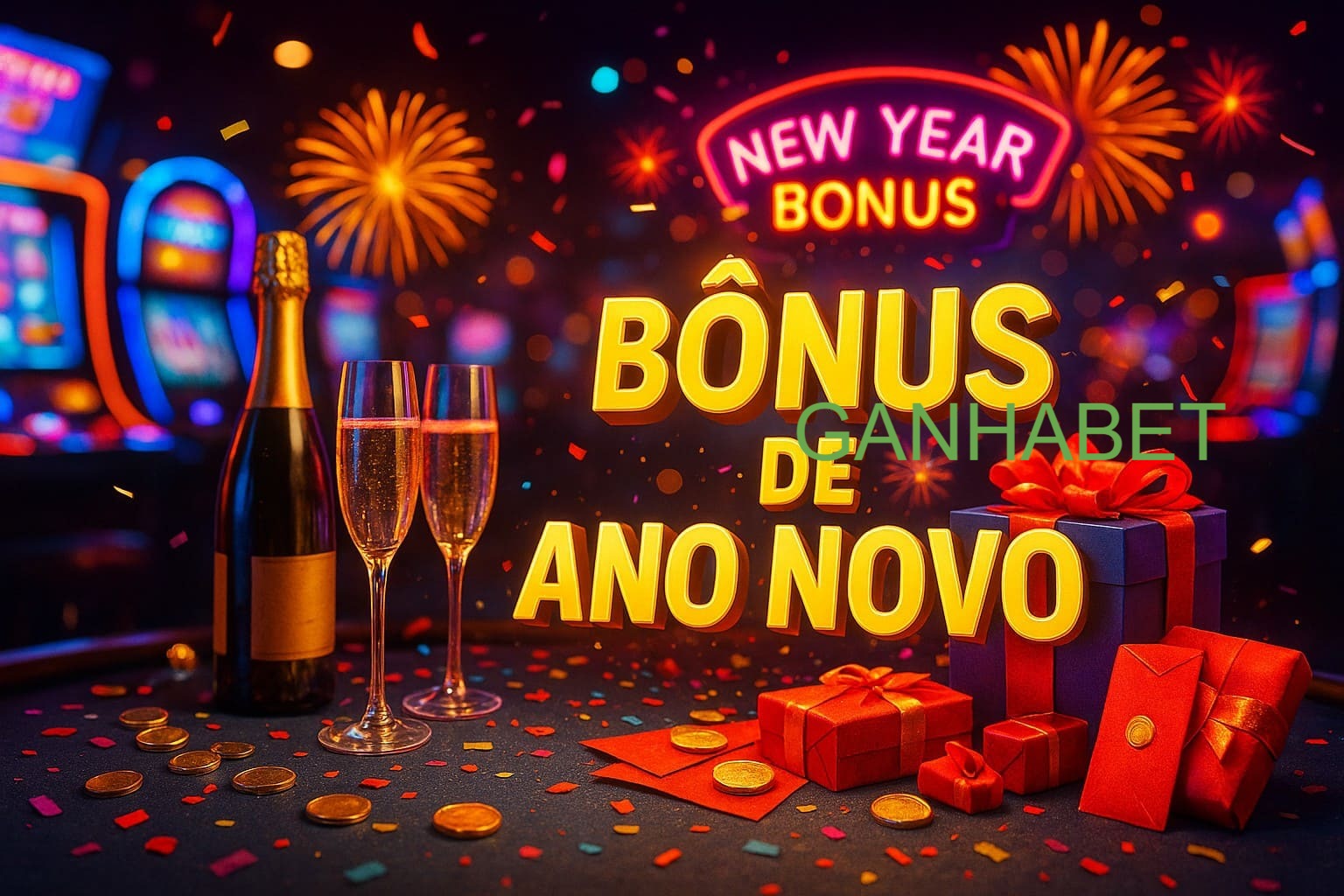 Promoções de Ano Novo no GANHABET